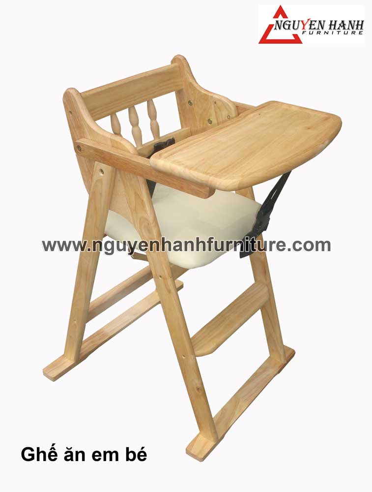 Name product: Wooden baby chair - Dimensions: - Description: Wood natural rubber
