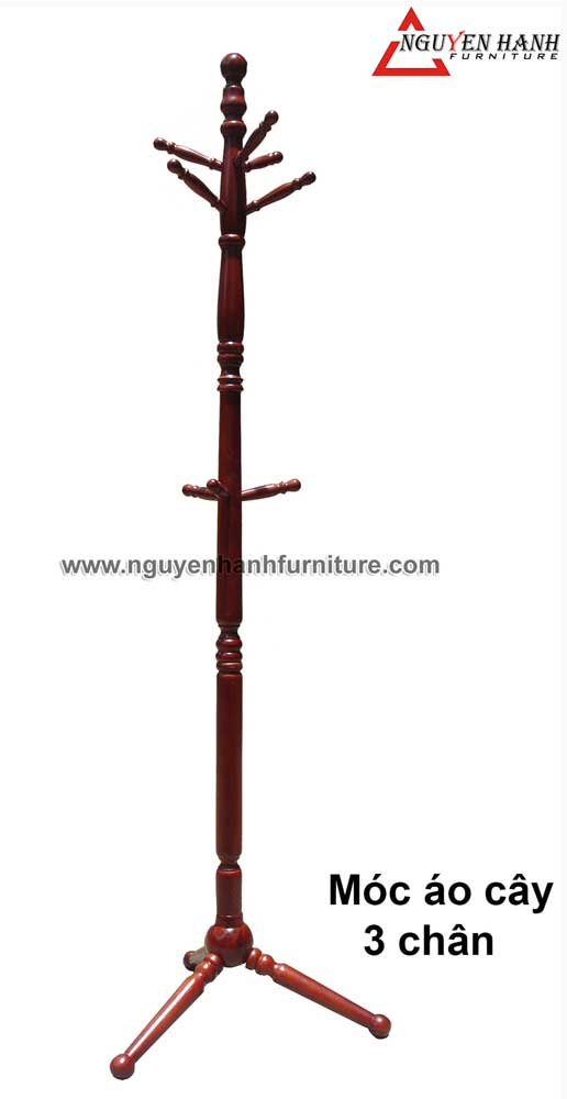 Name product: Wooden tree hanger (Brown color) - Dimensions: - Description: Wood natural rubber
