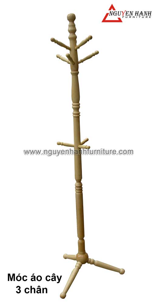 Name product: Wooden tree hanger (Nature color) - Dimensions: - Description: Wood natural rubber